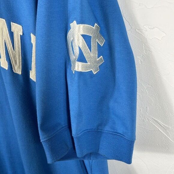 🏈🏀 Vintage NORTH CAROLINA TAR HEELS Embroidered Heavy Pullover Tee Sz 2XL - EU - Picture 6 of 12